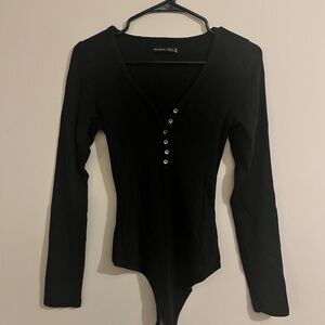 Abercrombie Long Sleeve Bodysuit